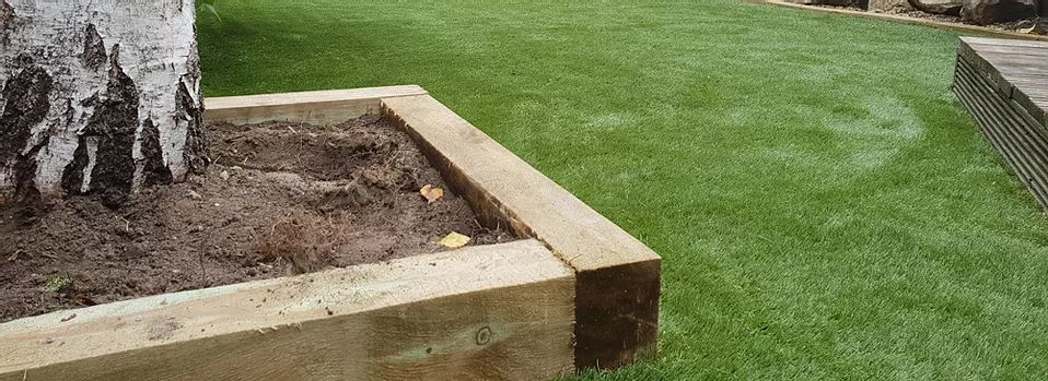 Featured turfing work